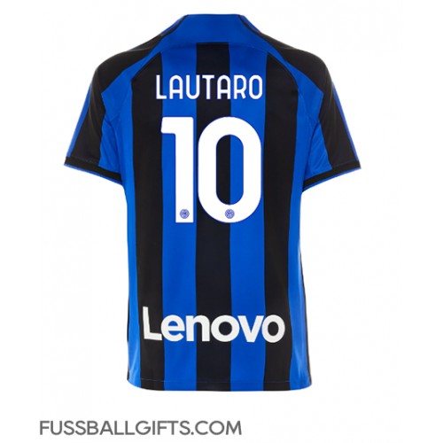Inter Milan Lautaro Martinez #10 Fußballbekleidung Heimtrikot 2022-23 Kurzarm